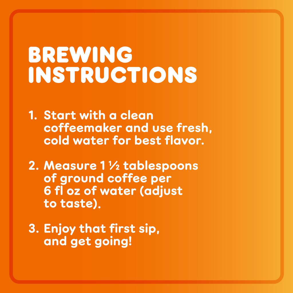 Dunkin’ Original Blend Medium Roast Ground Coffee, 18 Oz. Bags (Pack of 6)
