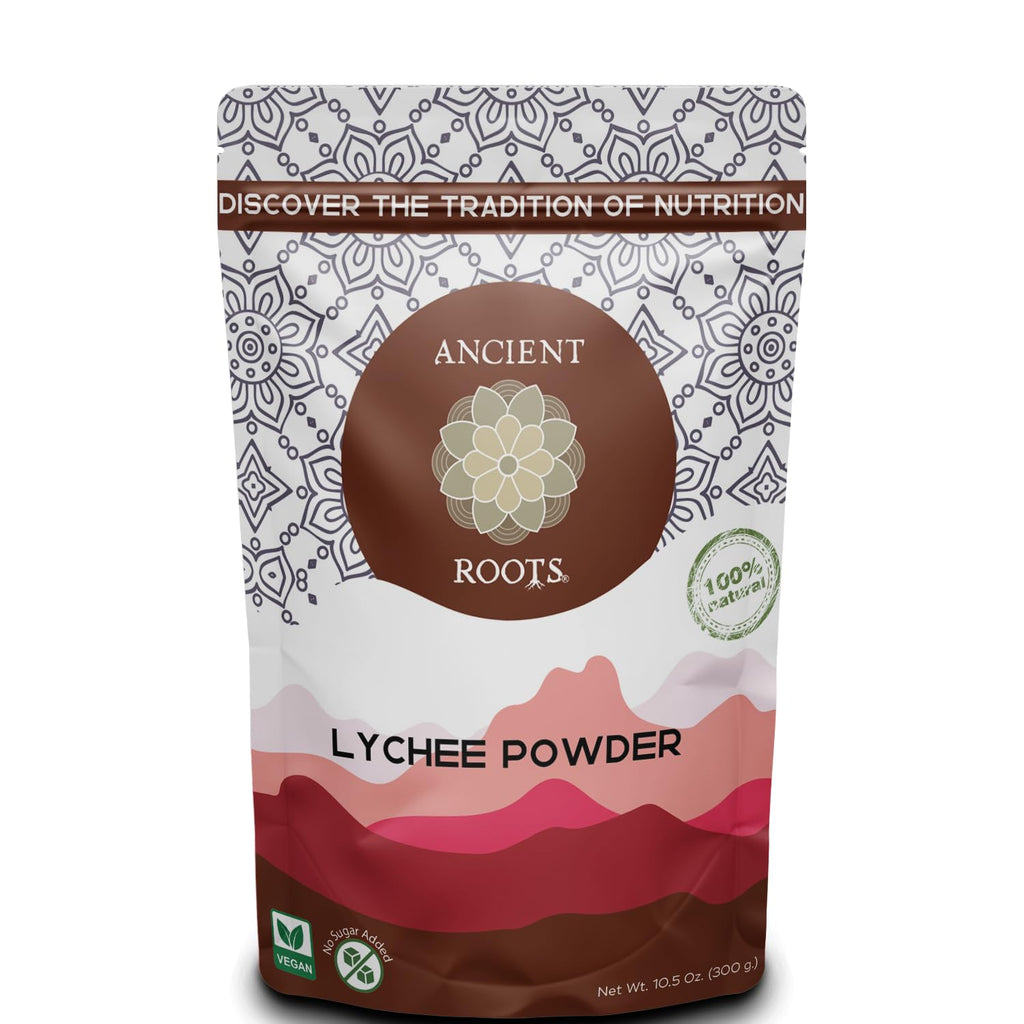 Ancient Roots Lychee Fruit Powder - All-Natural Fruit Powder, Filled with Antioxidants, 75 Servings (10.5 ounces)