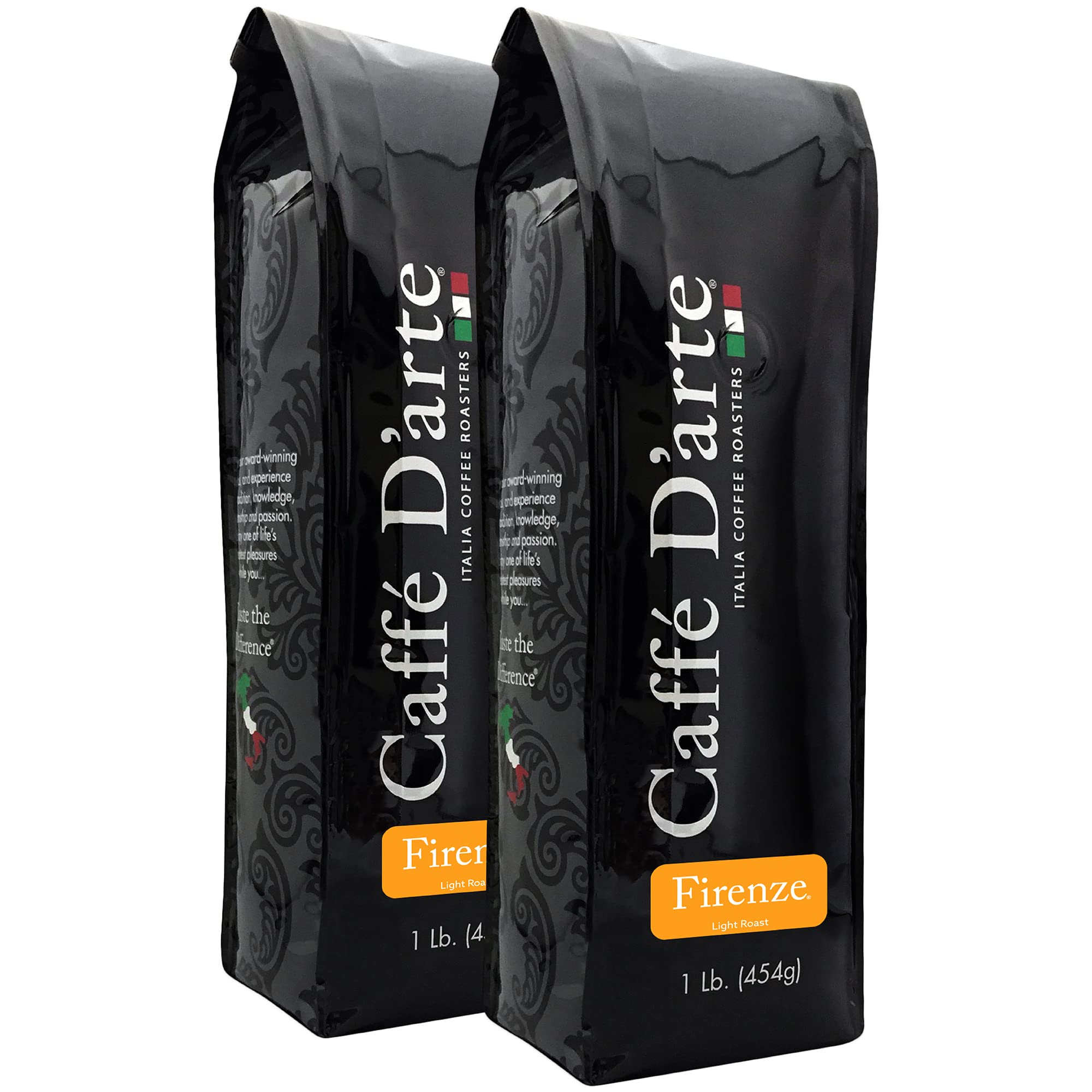 Caffe D'arte Firenze Whole Bean Espresso, 1 lb