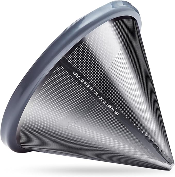 Able KONE – The Original Chemex Reusable Stainless Steel Pour Over Coffee Filter