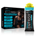 NewTrition® Extra Strength Energy Shots, 1.7 fl oz - 250mg Caffeine with Vitamin B & Amino Acids, Sugar-Free, Zero Calorie Vitamin Energy Drink for Focus & Endurance (Pack of 6, Blue Raspberry)