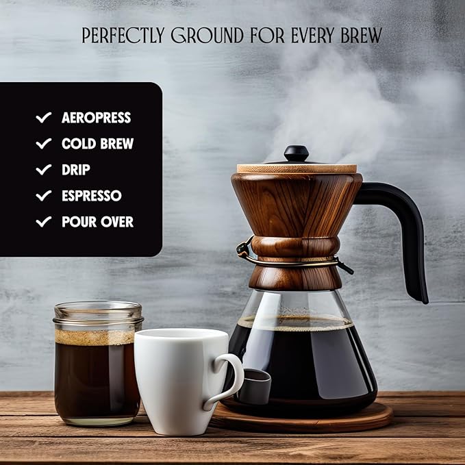 Ethiopia Yirgacheffe Coffee Beans, Whole Bean Medium-Light Roast with Stone Fruit, Caramel & Toasted Pine Nuts, Flavored Ethiopian Coffee, Single Origin 35.2 oz (2.2lb) Bag