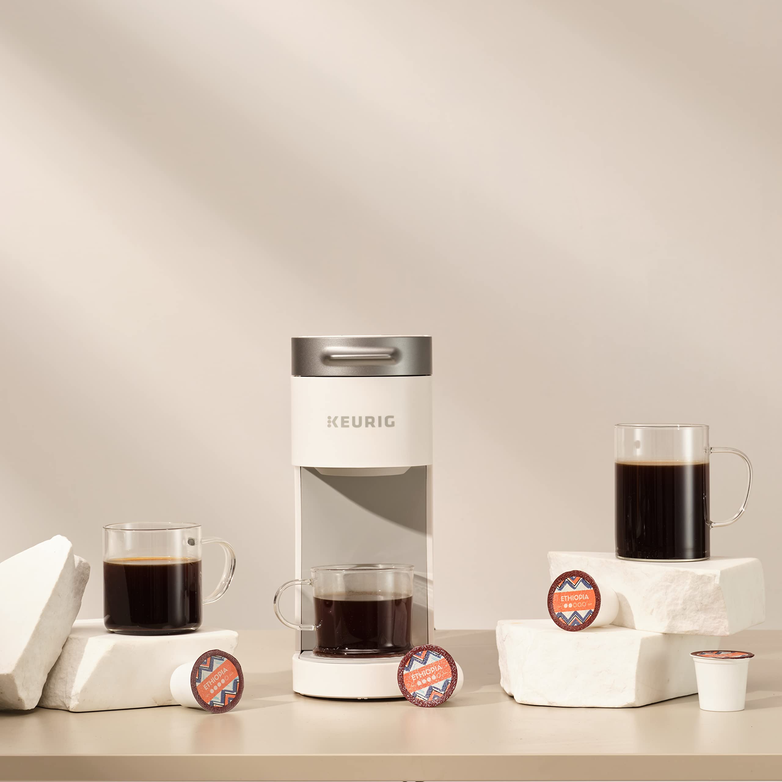 Atlas Coffee Club Keurig-Compatible Pods, Light Roast, Ethiopia, 24 Ct