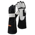 YESWELDER 16 Inches 932℉ Leather Forge MIG Welding Gloves