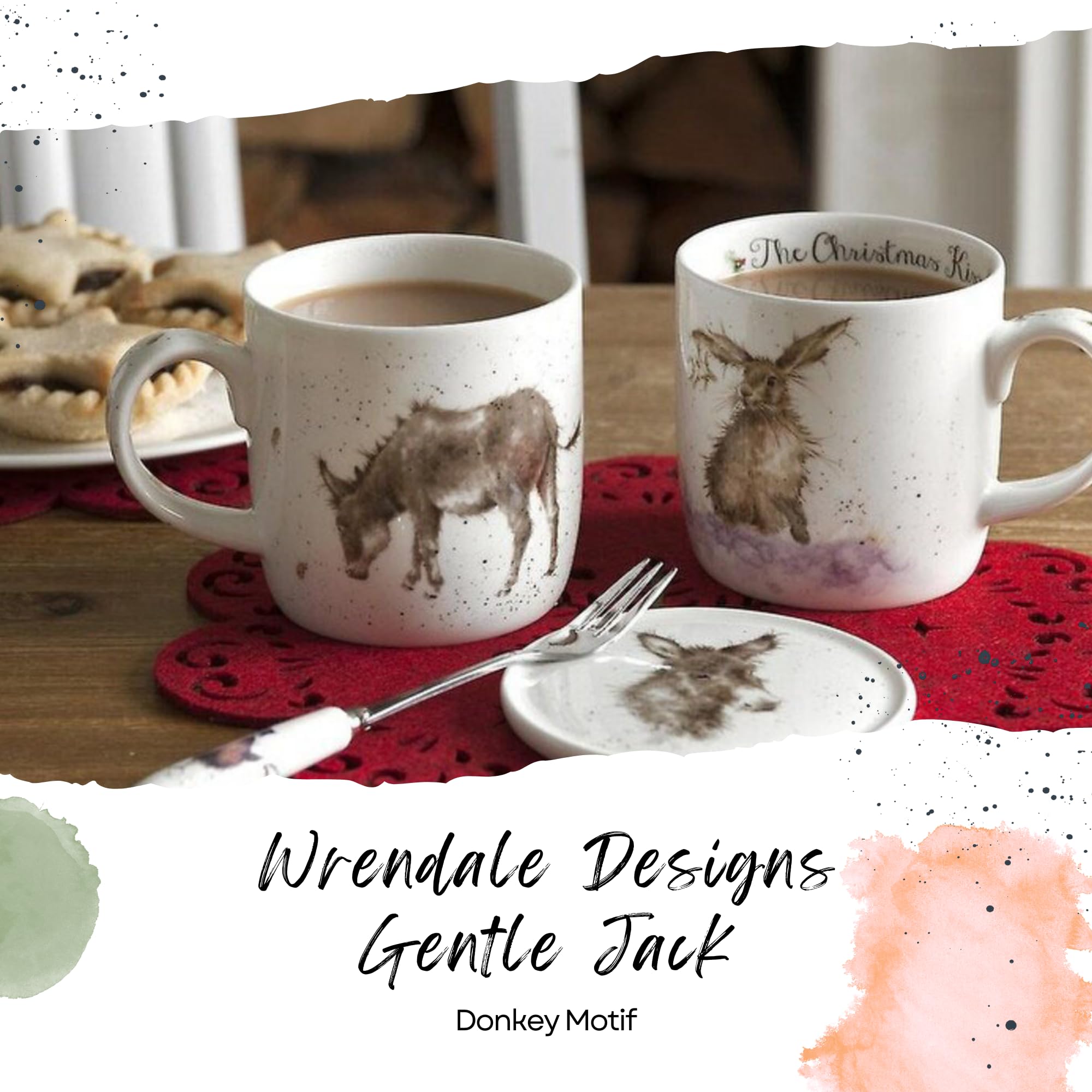 Royal Worcester Wrendale Designs 14 oz Mug, Gentle Jack