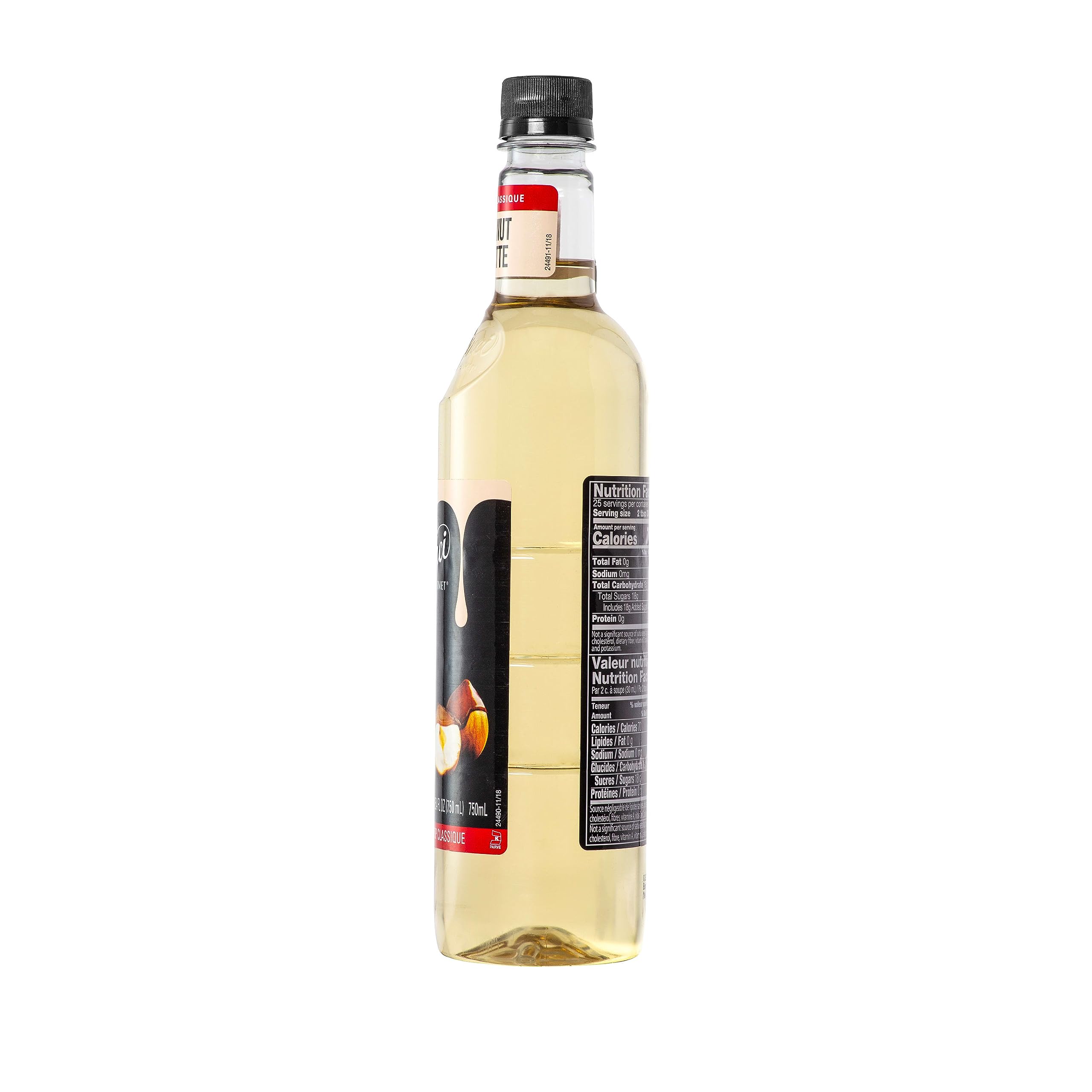 DaVinci Gourmet Classic Original Hazelnut Syrup, 25.4 Fluid Ounces (Pack of 4)
