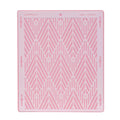 Lacupella Cake Baking Stencil - Seamless Delicate Pattern for Decorating Tall Double Barrel Cake to Use with Buttercream, Royal Icing, Ganache, Paint, Airbrush (CHEVI)