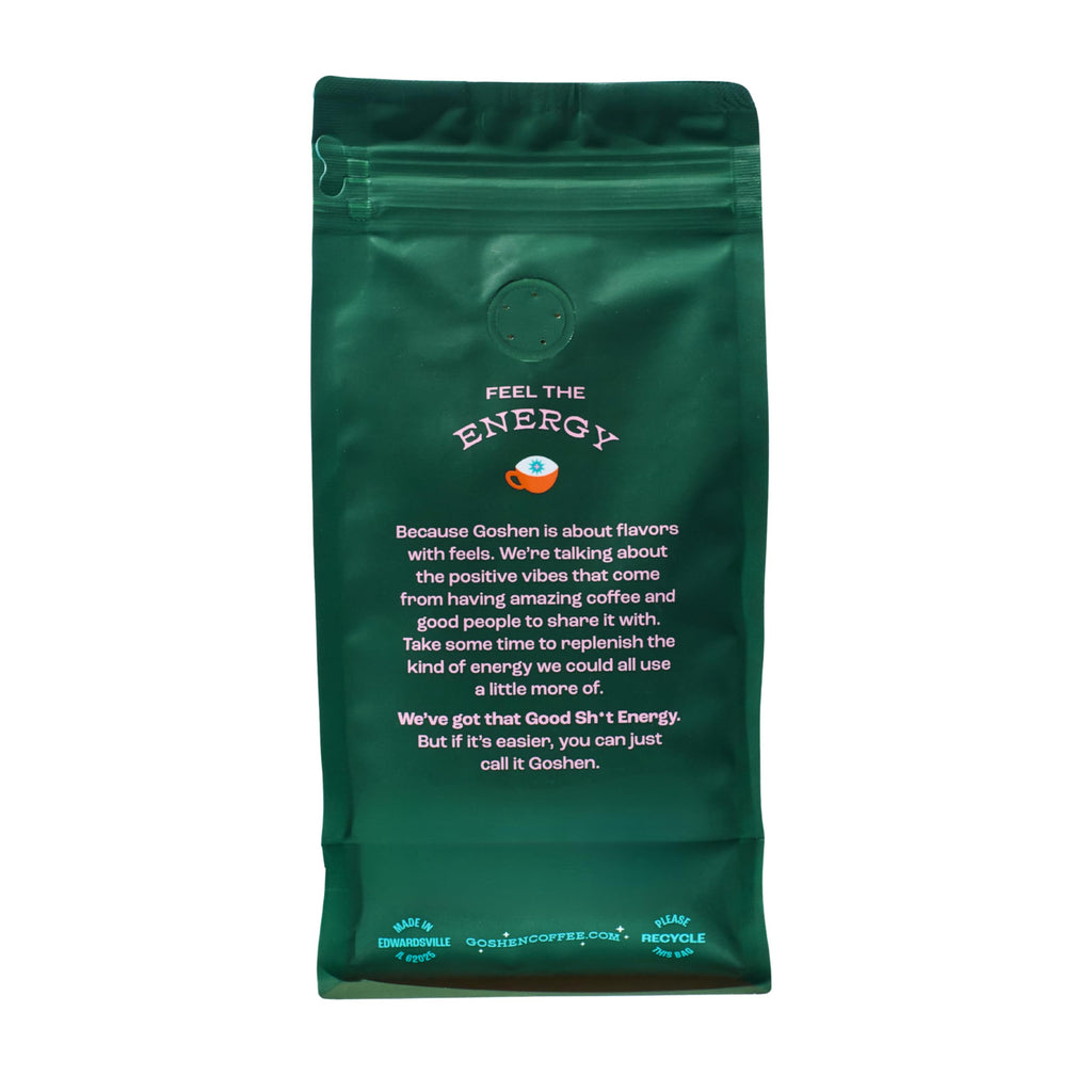 Goshen Coffee Roasters Black Dog Espresso Blend, Dark Roast 2lb Whole Bean