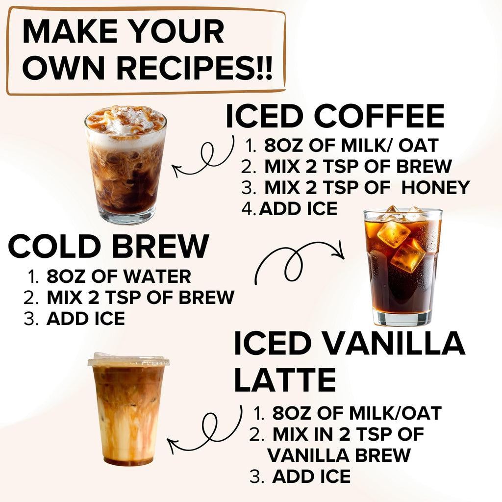 COBA Premium Coffee Concentrate: Bold & Extra Strong Kick - 20x Cups | Instant Cold Brew/ Hot Coffee in Seconds | Specialty, Fair Trade, Organic, Medium Roast, Dairy Free | 2 TEASPOONS/Cup | Rich Flavor (8 Fl Oz (Pack of 1), Vanilla)