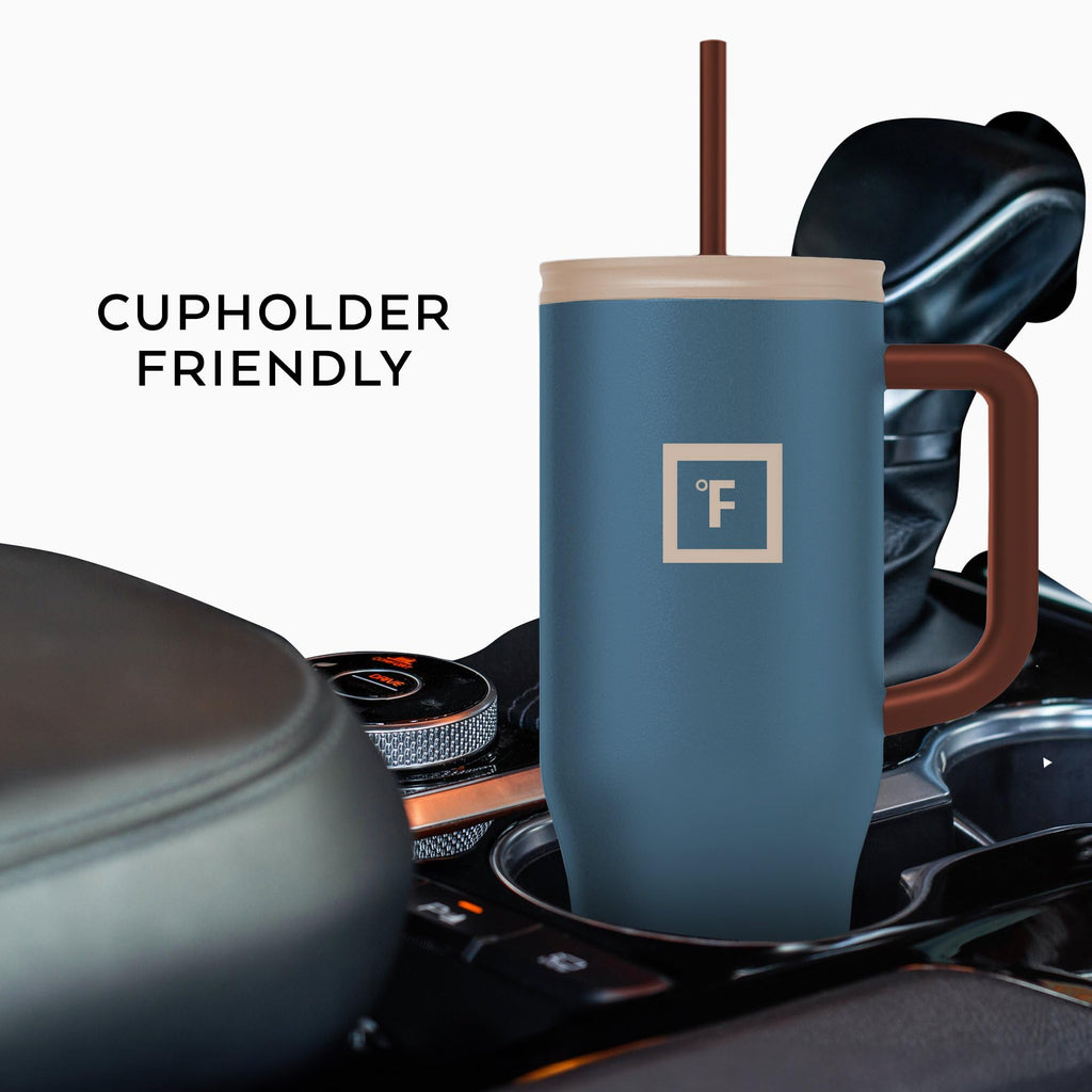 IRON °FLASK 40 oz Co-Pilot Insulated Travel Mug