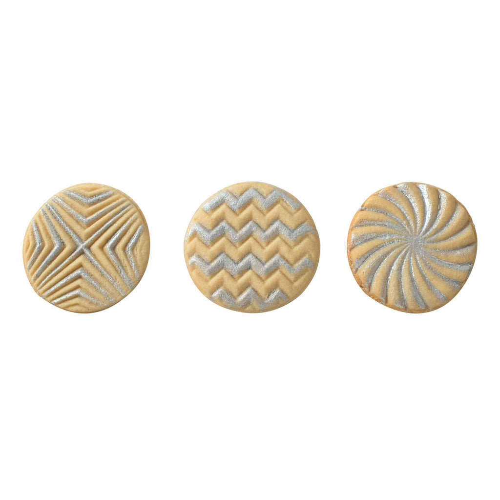 Nordic Ware Geo Cast Cookie Stamps