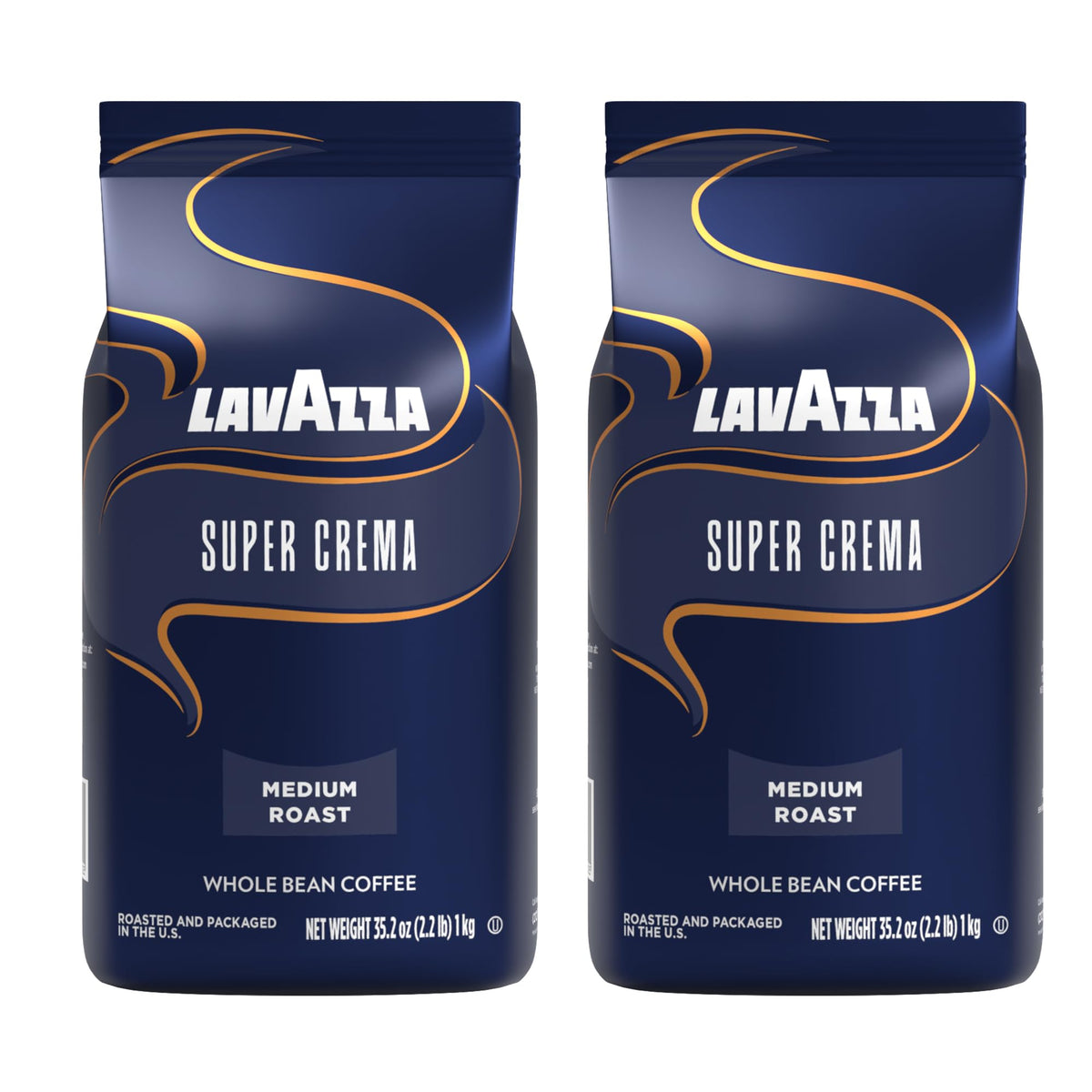 Lavazza QualitÃ Oro Whole Bean Blend, Medium Roast, 2.2 Pound (Pack of 1),100% Arabica, Central America & African highland origins, Fruity & Aromatic