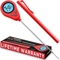 Alpha Grillers Instant Read Meat Thermometer Digital Probe for Food & Bread
