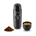 WACACO Minipresso GR2 Espresso Machine Compatible Ground Coffee, Portable Coffee Maker 18 Bar Manually Operated, Espresso Maker On The Go,Ultra-Small For Travel Camping Fishing Climbing Riding