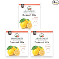 A Blend Above Lemon Meringue Pie Mix - No-Bake Desserts, All Natural, Vegan, Gluten Free, No MSG - Instant Dessert Mix, Fruit Dip, Bagel Topping, Frosting, Cheesecake Filling - Makes 16 Oz (Pack of 3)