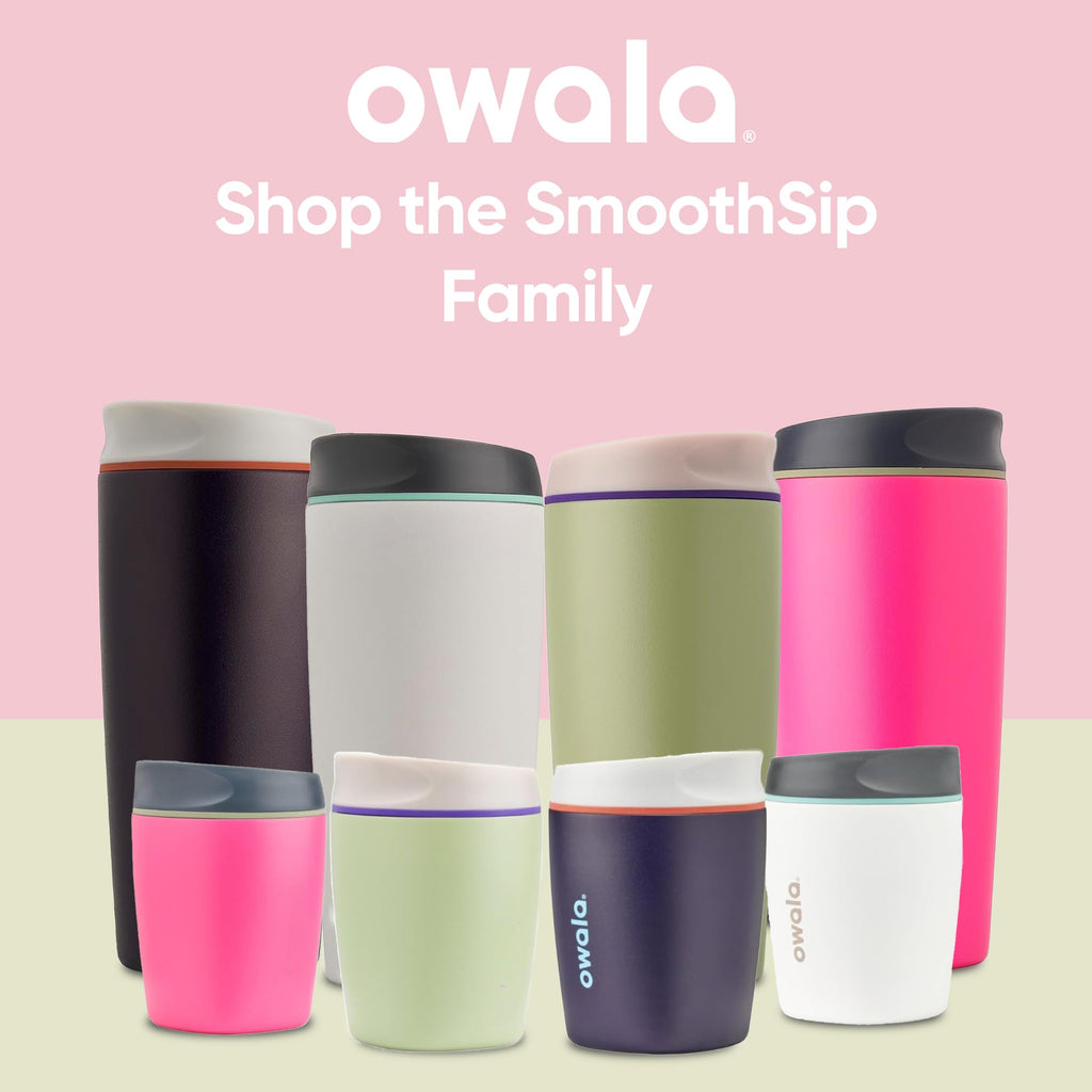 Owala SmoothSip Insulated Travel Coffee Cup 20 oz Watermelon Breeze