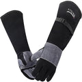 ARCCAPTAIN 24 inches Leather Welding Gloves - Bite Proof Animal Handling, Heat/Fire Resistant for Reptile, Dog, Falcon, Stick, Mig, Forge, Grill, Fireplace