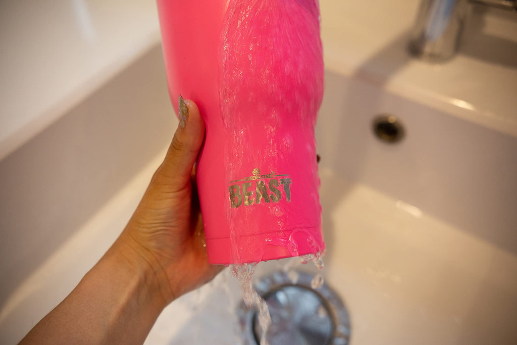 40 oz tumbler - Vacuum Insulated Tumbler with Straw - Leak Proof Stainless Steel Travel Mug - Double Wall Iced Coffee Cup - Reusable Water Bottle - Gifts for Mom, Women and Men (Cupcake Pink)