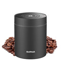 OUTPEAK Neo Latest Vacuum Coffee Canister, 0.5L for 4.6oz Coffee Beans, One-Button Operation, Small Airtight Coffee Canister with Scoop, Coffee Storage Container Stainless Steel (Champion's Choice)