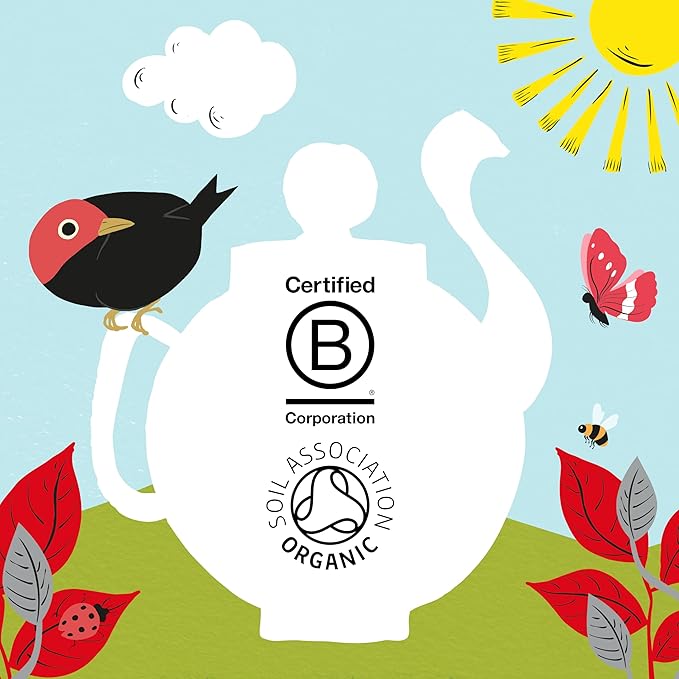 Clipper Tea, English Breakfast Assam Blend, Fairtrade, Organic, Plant-Based, Caffeinated British Tea, 1 Pack, 80 Unbleached Tea Bags