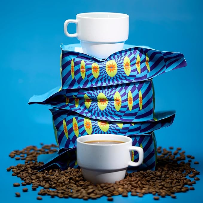 Goshen Coffee Roasters Whole Bean Bona Fide Blend | Medium Roast, Brewed or Espresso | Award-Winning, Natural and Washed | Chocolate, Syrupy, Dried Berry Flavors | 2 Lb Bag