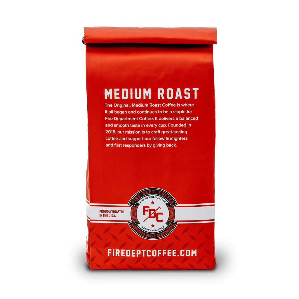 Fire Department Coffee Original Ground Coffee - 12 oz