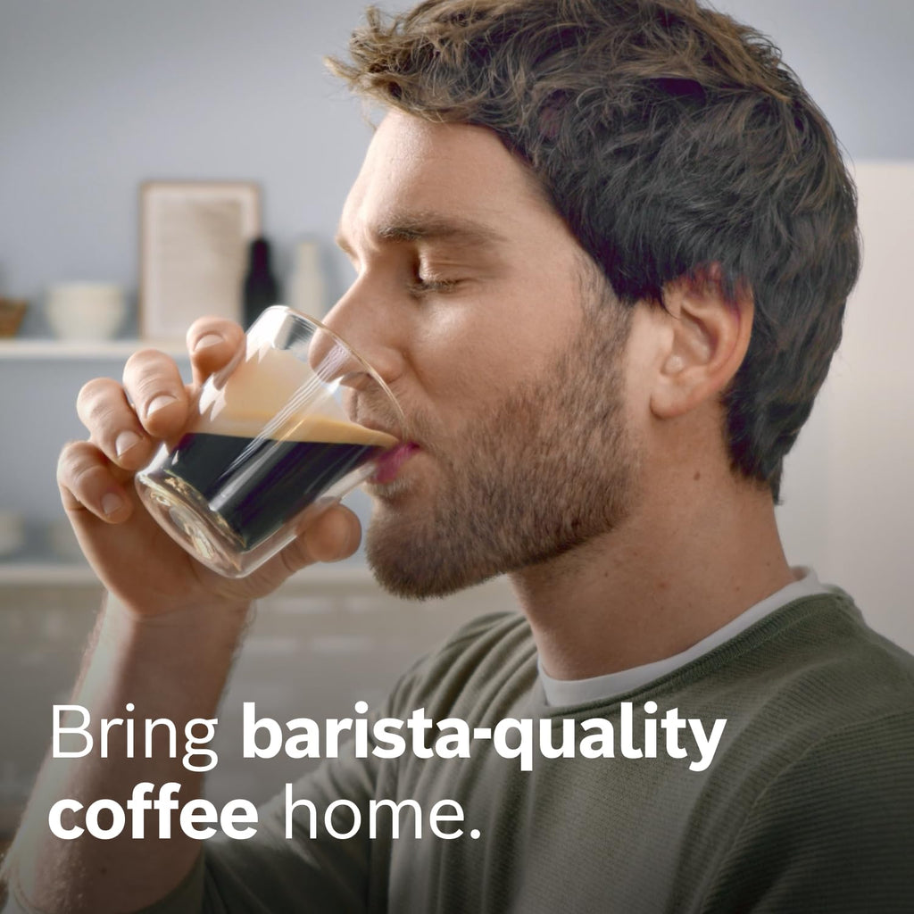 Bosch 300 Series Fully Auto Espresso Machine with Grinder and Steam Wand