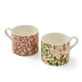 Spode Morris & Co 12 oz Mugs, Set of 2, Fruit & Honeysuckle