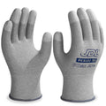JDL ESD Work Gloves, Anti-Static Gloves for PC Building, 12 pairs, Computer Installation & Repair, High Resistance Carbon Fiber Gloves, Large