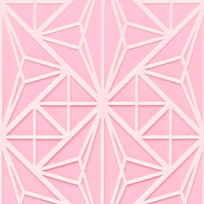Cake Decorating Stencil for Tall Buttercream Cake, Royal Icing, Ganache, Paint, Airbrush (PRISKA)