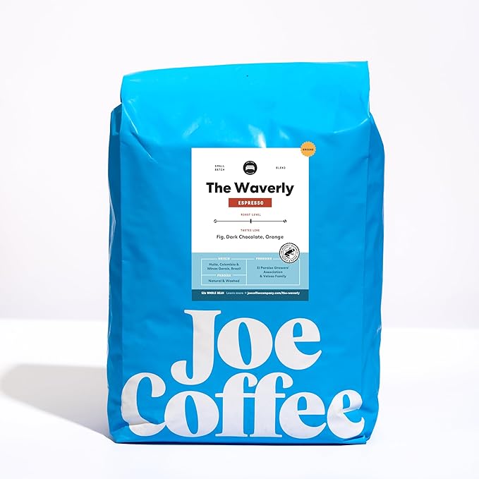 Joe Coffee Company - Benchmark Ground Specialty Coffee, Rainforest Alliance Certified, Kosher, Climate-Friendly