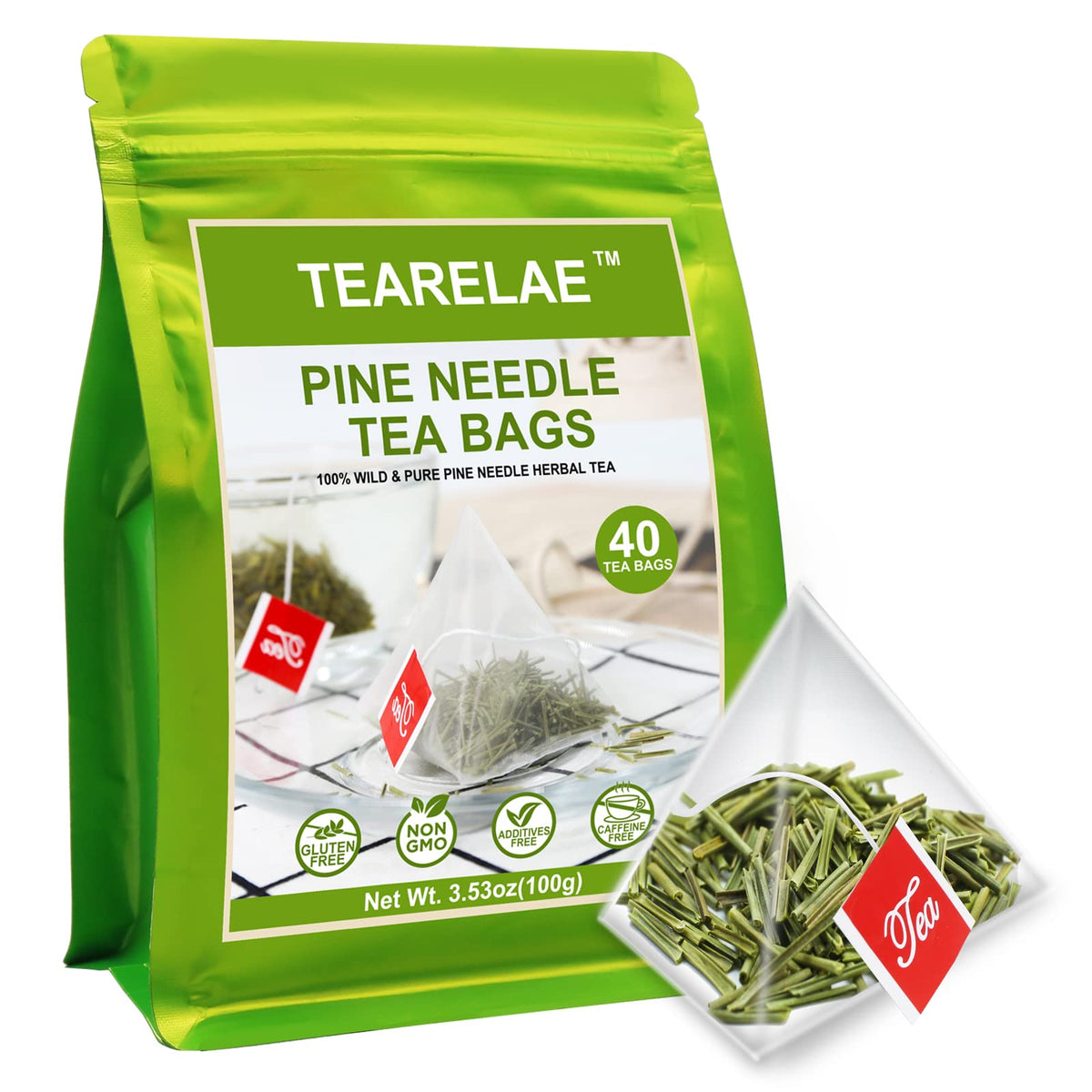 TEARELAE - Linden Tea Bags, 45 Ct, Linden Flower & Leaf, Te de Tilo