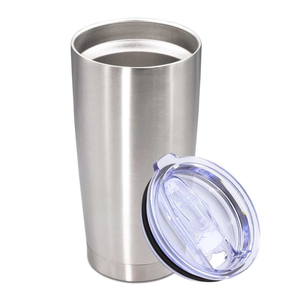 AUWBON 20oz Tumbler Stainless Steel Tumbler Coffee Tumbler with Lid SS, 1P