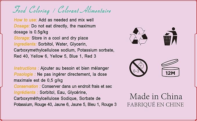 Food Coloring Liquid - Vibrant Color Food Coloring for Cake Decorating, Baking, Easter Egg, Icing - Tasteless Food Color Dye for Fondant, Cooking, Slime, Airbrush (Red velvet, 8 Fl.oz)