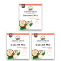 A Blend Above Toasted Coconut Cream Cheesecake Mix - No-Bake Desserts, All Natural, Gluten Free, No MSG - Instant Dessert Mix, Fruit Dip, Bagel Topping, Frosting, Cheesecake Filling - Makes 16 Oz (Pack of 3)
