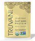 Truvani Organic Plant Based Protein Powder | Banana Cinnamon | 1 Serving