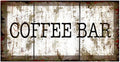Original Vintage Design, Coffee Tin Metal Wall Art Print Poster, Thick Tinplate Wall Decoration Signs for Coffee Corner/Cafe/Kitchen