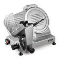 VEVOR Commercial Meat Slicer, 10 inch Electric Food Slicer, 240W Frozen Meat Deli Slicer, Premium Chromium-plated Steel Blade Semi-Auto Meat Slicer For Commercial and Home use