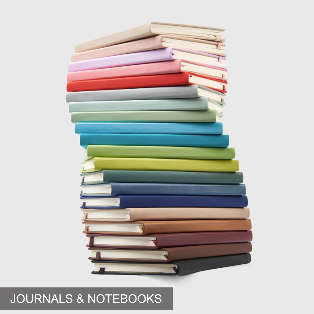 &And Per Se Lined Journal Notebook, 160 Pages, A5 5.7 x 8 inches College Ruled Thick Paper Notebook Journals for Writing, Hardcover Notebooks for Women Men Office School (1 Pack, Peach Pink)