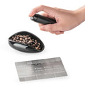 KitchenTour Ultimate Coffee Kit - Ceramic Coffee Bean Dosing Cup + Anti-Static Sprayer + Grind Size Ruler - 3-in-1 Pro Set: Measure, Spray, Validate