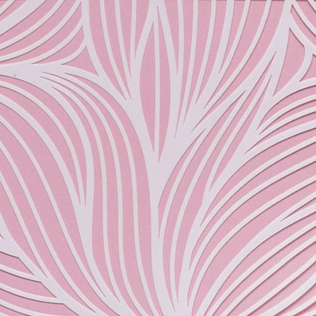 Lacupella Large Cake Decorating Stencil (Amara) Leaf Veins Pattern