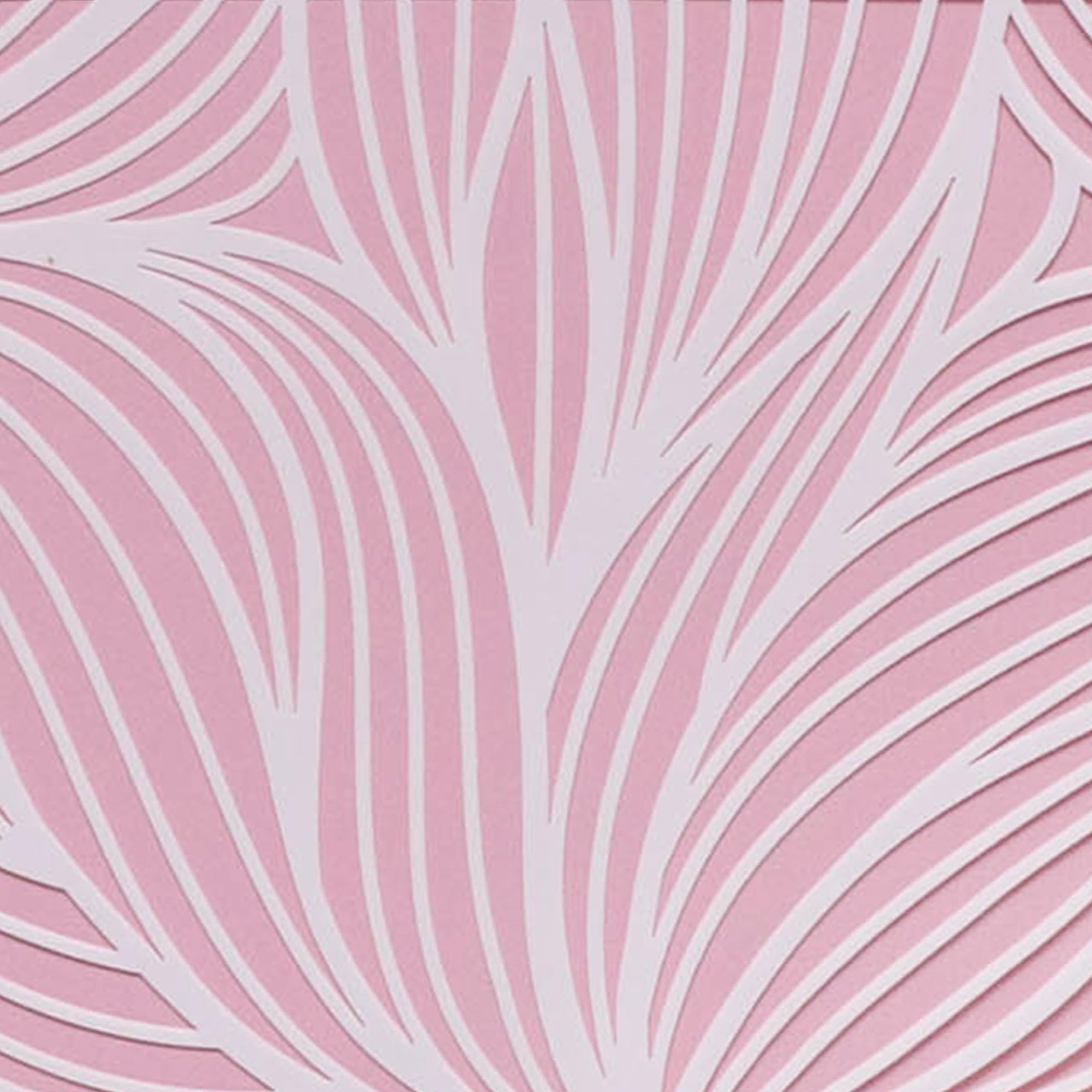 Lacupella Large Cake Decorating Stencil (Amara) Leaf Veins Pattern