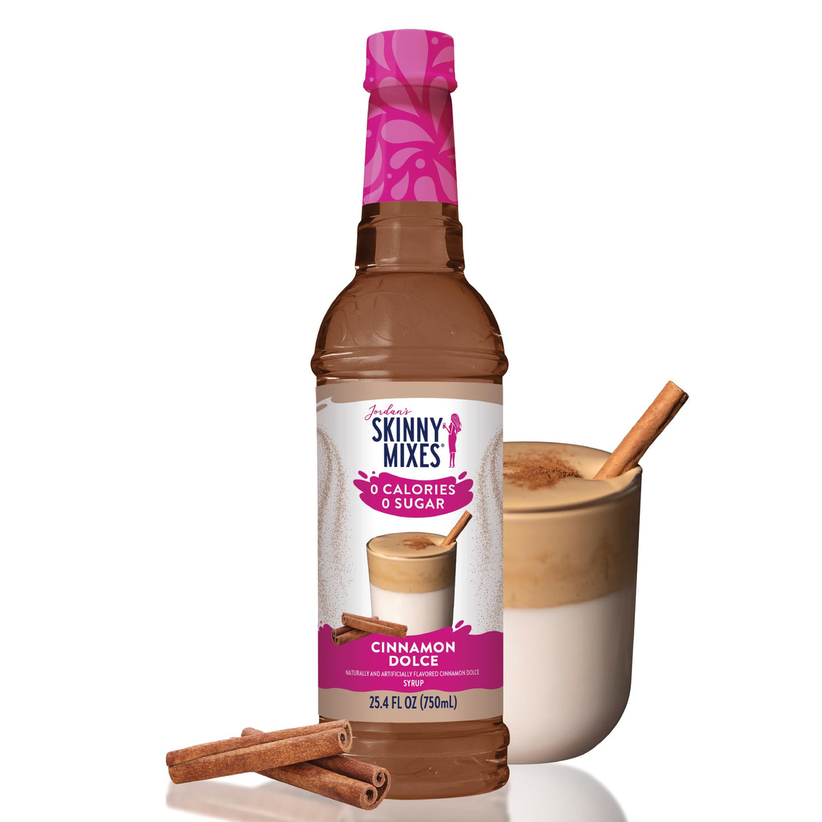 Jordan's Skinny Mixes Butter Toffee Coffee Syrup, 25.4 oz