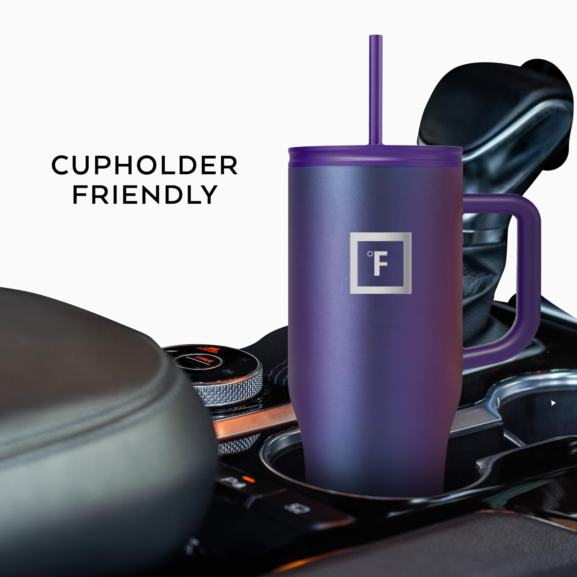IRON °FLASK 32 oz Co-Pilot Insulated Travel Mug