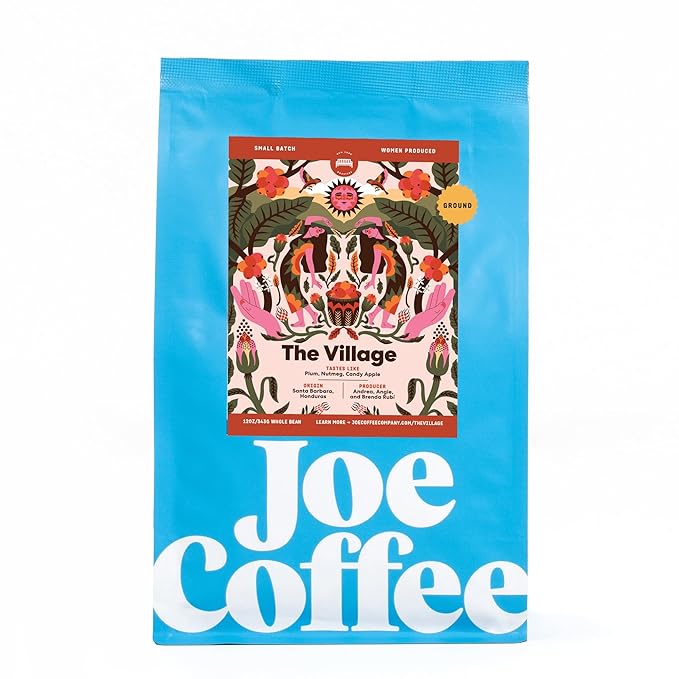 Joe Coffee Company - Benchmark Ground Specialty Coffee, Rainforest Alliance Certified, Kosher, Climate-Friendly