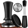 51mm Espresso Accessories Kit, Coffee Tamper Set, Spring Loaded Calibrated Tamper, WDT Tool Espresso and Tamper Mat, 51mm Espresso Tamper Kit for Espresso Coffee Machines, Barista Kit