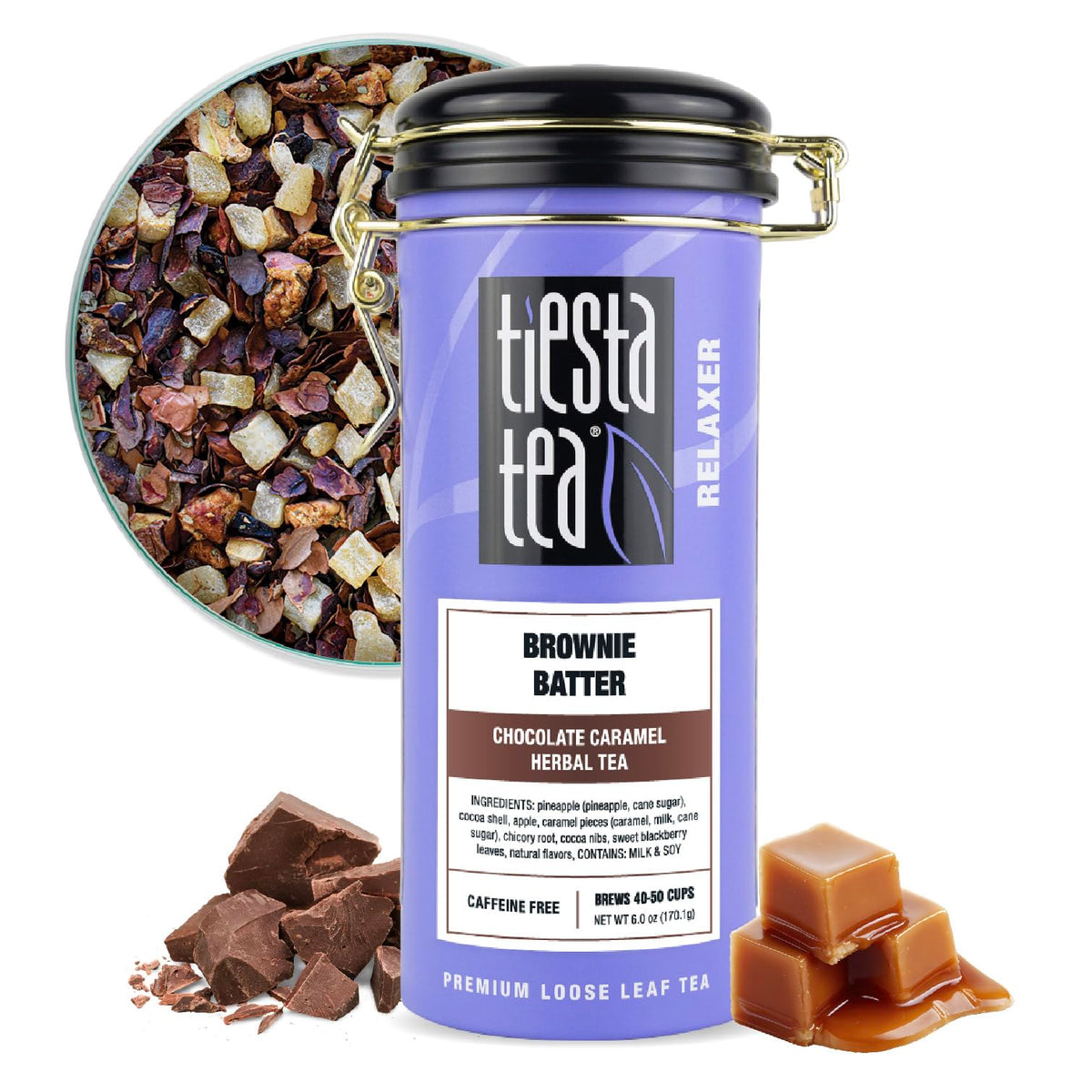 Tiesta Tea - Apple Cider, Loose Leaf, Caramel Apple Herbal Tea Blend, 4oz
