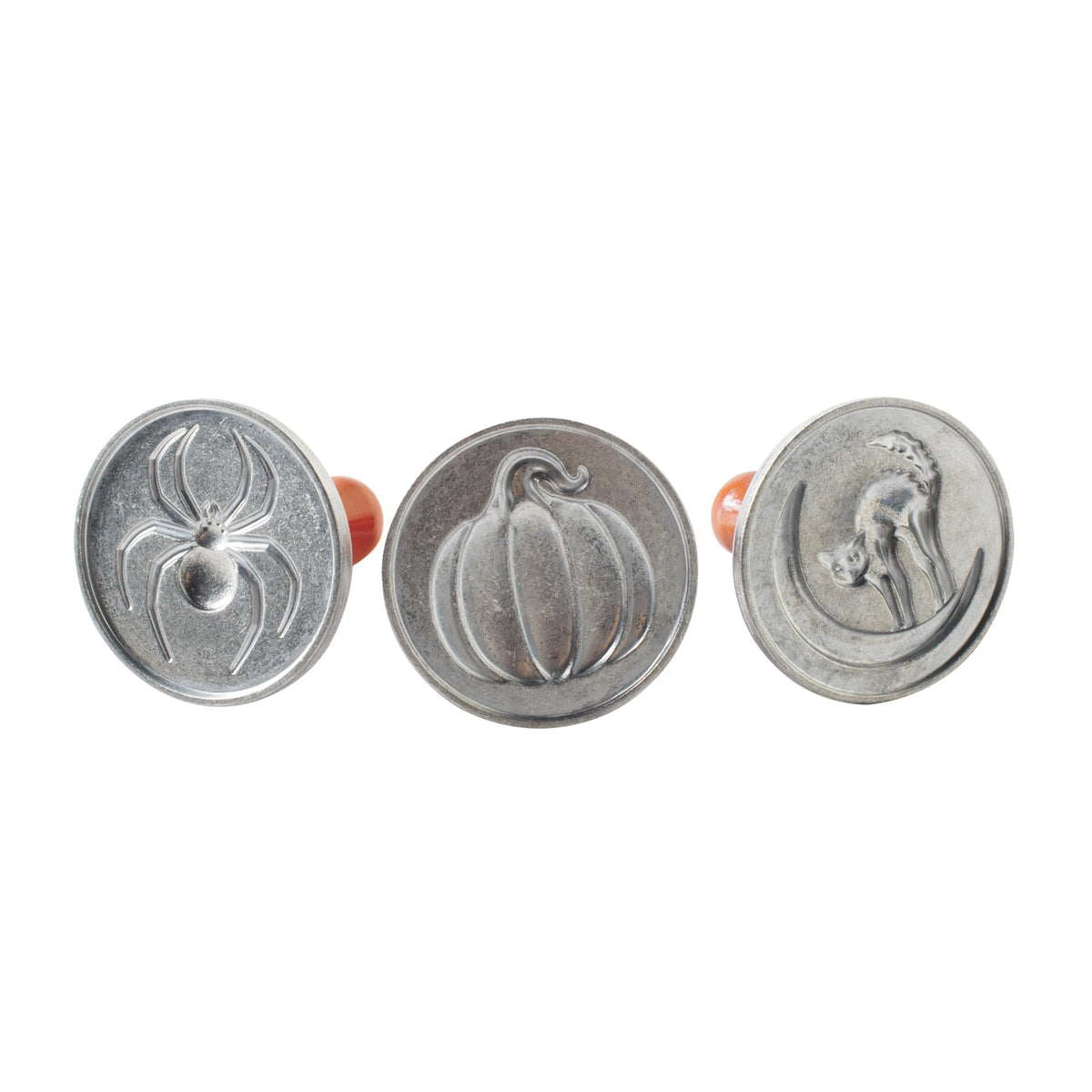Nordic Ware Springerle Cookie Stamps (Set of 3), Sturdy Cast Aluminium Cookie Stamp Set, Cookie Press Set Made in the USA, Sturdy and Durable Biscuit Maker Press Set