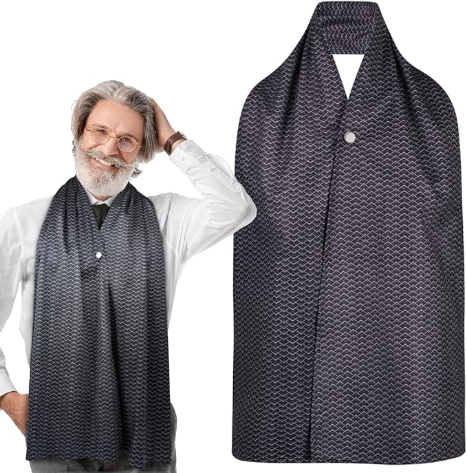 Adult Bib Scarf - Dignified Alternative to Bibs | Washable and Reusable Clothing Protectors for Eating