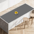Silicone Mats for Kitchen Counter, 78.7''x 23.6'' (200cmx60cm) Largest Heat Resistant Counter Mat Kitchen Island Waterproof Thicken Non-slip Countertop Protector Mat, Dark Gray